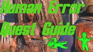 Fallout 4: Human Error Quest Guide