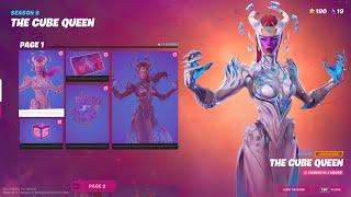 Fortnite All The Cube Queen Challenges & Rewards! (How to Unlock Cube Queen Secret Skin & More)