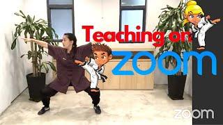 HOW TO TEACH MARTIAL ARTS ON ZOOM #feisworld #zoom #taichi #qigong