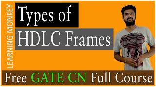 Types of HDLC Frames || Lesson 32 || Computer Networks || Learning Monkey ||