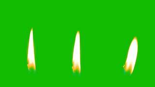 Flames of Candles, Green Screen Video, Chroma Key - Filmora Assets