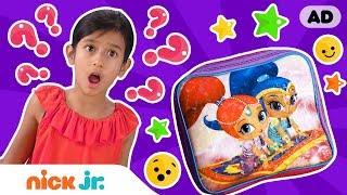 Ava Shares Her Lunch Box w/ Shimmer & Shine | What's in My Lunch Box?  Ep. 3 | Nick Jr.