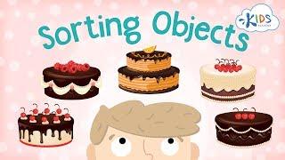 How To Sort Objects for Kids | Sorting & Matching Games for Children | Kids Academy