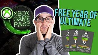 How to get 12 Months of Xbox Game Pass Ultimate FREE!!! (Xbox and PC) New and Verified Method