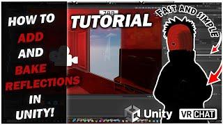 How To Do Reflections in Unity and Bake Reflection Probes! | Unity Tutorial