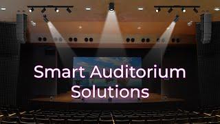 Auditorium AV solutions