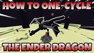 How to One-Cycle The Ender Dragon | Minecraft Speedrun Tutorials