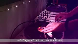 noDJ Tagirov  - Eclectic vinyl MIX (Nov 2024)