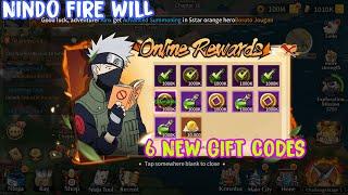 Nindo Fire Will & ALL New Giftcodes  - Naruto x Boruto RPG Free All LR & VIP13