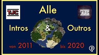 NEU: Alle Intros & Outros von TheJoCraft | Evolution TJC (2011-2020)