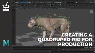 Creating a Quadruped Rig for Production with Paween Sarachan