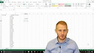 Counting Sample Size in Excel (UPDATED VERSION IN DESCRIPTION)