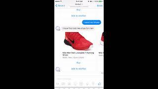 Facebook Messenger Bot for Online Shopping