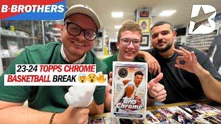 Ziehen wir die 1 Millionen $ Karte?  23-24 Topps Chrome Basketball Break im B-Brothers Store 