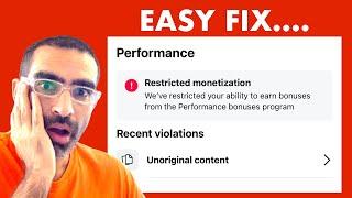 How To Fix Facebook Unoriginal Content & Limited Originality Of Content Policy Violation