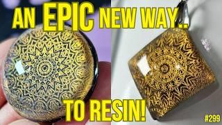 299. You WON'T BELIEVE HOW I Made These INCREDIBLE Resin Art Pieces!