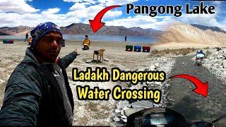 Pangong এর ভয়াবহ রাস্তা || Ep-11|| Kolkata To Ladakh || Ladakh Bike Ride || Ladakh Tour Guide 2024