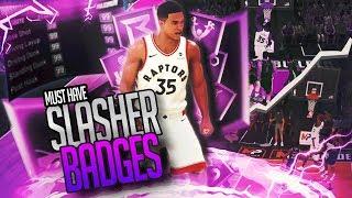 The BEST SLASHER BUILD Badges! NBA 2K20 Must Have Slasher Badges Tutorial!