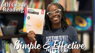Spectrum Reading 6 Flip Through | Homeschool Reading Curriculum |