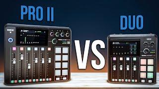 Rode Rodecaster PRO II vs Rodecaster DUO: Welches für mich? (Review)