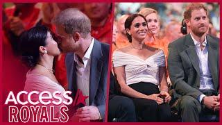 Meghan Markle & Prince Harry KISS Onstage At Invictus Games Ceremony