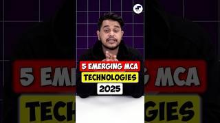 Top 5 Emerging Technologies for MCA 2025AI/ML or Data Science#shorts #mca #mcajobs #salary #ai