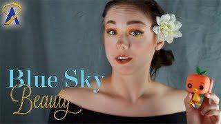 Sassy and Citrus: An Orange Bird Inspired Makeup - Blue Sky Beauty