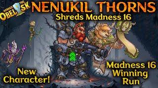 Nenukil Thorns Carry!  - Madness 16 Thorns Build Guide. - Across the Obelisk