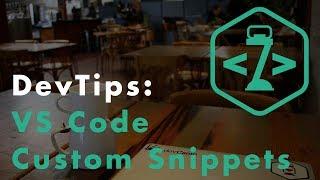 Guide to Creating Custom Code Snippets in VS Code