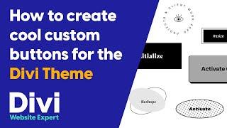 How to create cool custom buttons for the Divi Wordpress theme