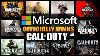 Microsoft Officially Owns Call of Duty (What This Means For COD Moving Forward)