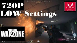 COD: Warzone - Benchmark Vega 8 Graphics (720p Low Settings)