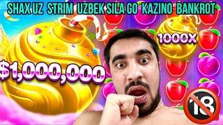 SHAX UZ YORANIZ KAZINONI 500 MILLION QIMASAK HISOBMAS GO STRIM