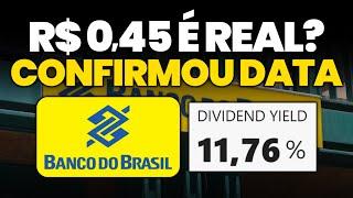  BBAS3 CONFIRMOU DATA DE DIVIDENDO! PAGAMENTO DUPLO CHEGANDO?