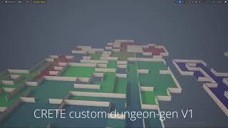 CRETE custom procedural level generation in Unreal Engine 5