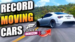 How To Make Cinematics In Forza Horizon 5 of MOVING CARS - (Tutorial & Guide)