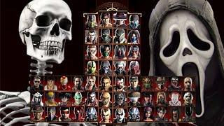 Mortal Kombat 9 - SKELETON & GHOSTFACE - Expert Tag Ladder - Gameplay @(1080p) - 60ᶠᵖˢ 