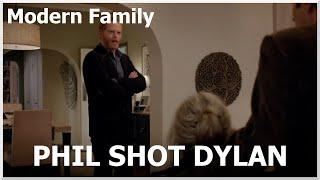 [Modern Family] Phil shot Dylan