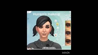 Hurrem's makeup. My turkish sim. #sims4 #createasim #simsfamily #turkey #türkiye