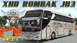 XHD ROMBAK JB3 V4.3.1‼️KODENAME XHD ROMBAK JB3 V4.3.1‼️KODENAME BUSSID V4.3.1