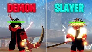 DEMON vs. SLAYER! What's Better? | Project Slayers