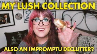 EXAMINING MY LUSH COLLECTION  |  aka being ashamed of myself for 27 minutes