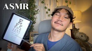 ASMR Eye Exam Relaxing ￼with Mouth Sounds ตรวจสุขภาพดวงตาของคุณ￼