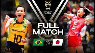  BRA vs  JPN - Paris 2024 Olympic Qualification Tournament | Full Match - Volleyball