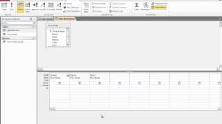 How to Create A Query In Microsoft Access 2010