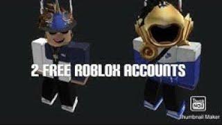 2 FREE SUPER RICH ROBLOX ACCOUNTS FOR BOYS HAS ROBUX ANYONE CAN LOGIN IN THE DESCRIPTION !