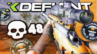 Unbelievable Sniper Game - Crushing The World Record With 48 Kills In Xdefiant (tac-50)