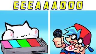 Friday Night Funkin' VS Bongo Cat EEEAAAOOO (FNF Mod/Hard) Friday Night Bongoin'