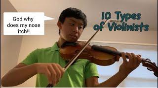 10 Types of Violin Players