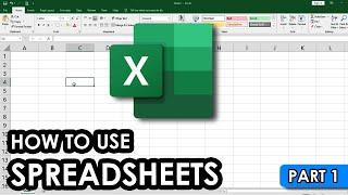 How to use spreadsheets - beginners guide!